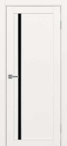 Полотно Турин  527АПС бежевый Цвет Бежевый Размер 800х2000мм Покрытие Экошпон Стекло Черное