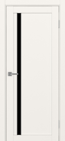 Полотно Турин  527АПС SB бежевый Цвет Бежевый Размер 600х2000мм Покрытие Экошпон Стекло Черное