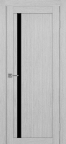 Полотно Турин  527АПС SB дуб серый Цвет Дуб серый Размер 600х2000мм Покрытие Экошпон Стекло Черное