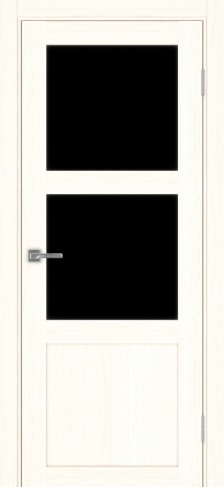 Полотно Турин  530.221 ясень светлый Цвет Ясень светлый Размер 600х2000мм Покрытие Экошпон Стекло Черное