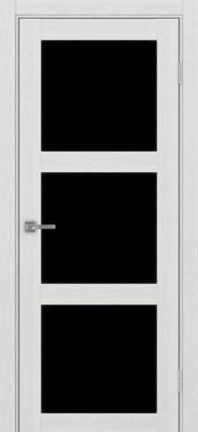 Полотно Турин  530.222 ясень серебристый Цвет Ясень серебристый Размер 600х2000мм Покрытие Экошпон Стекло Черное