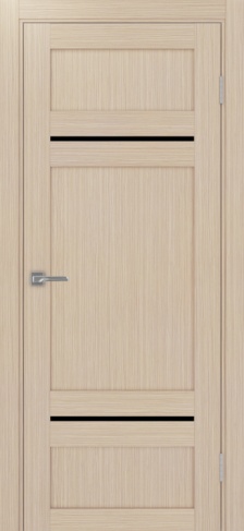 Полотно Турин  532.12121 дуб белёный Цвет Дуб белёный Размер 800х2000мм Покрытие Экошпон Стекло Черное