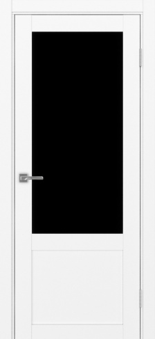 Полотно Турин 540ПФ.21 белый снежный Цвет Белый снежный Размер 700х2000мм Покрытие Экошпон Стекло Черное