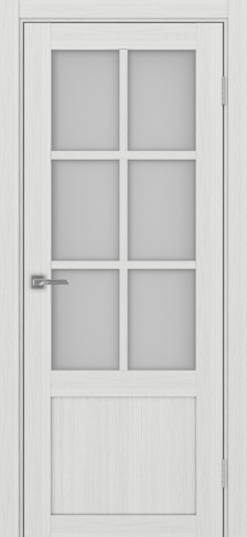 Полотно Турин 541ПФ.21 мателюкс ясень серебристый Цвет Ясень серебристый Размер 700х2000мм Покрытие Экошпон Стекло Матовое