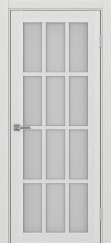 Полотно Турин 542 мателюкс ясень серебристый Цвет Ясень серебристый Размер 700х2000мм Покрытие Экошпон Стекло Матовое