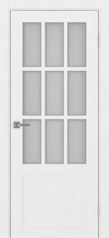 Полотно Турин 542ПФ.21 мателюкс белый лёд Цвет Белый лёд Размер 600х2000мм Покрытие Экошпон Стекло Матовое