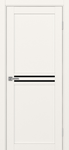 Полотно Турин 552 бежевый Цвет Бежевый Размер 700х2000мм Покрытие Экошпон Стекло Черное