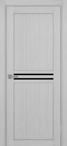 Полотно Турин 552 дуб серый Цвет Дуб серый Размер 600х2000мм Покрытие Экошпон Стекло Черное