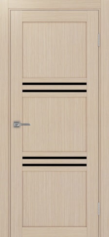 Полотно Турин 553 дуб белёный Цвет Дуб белёный Размер 600х2000мм Покрытие Экошпон Стекло Черное