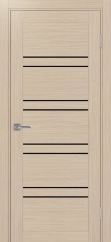 Полотно Турин 560 дуб белёный Цвет Дуб белёный Размер 600х2000мм Покрытие Экошпон Стекло Черное