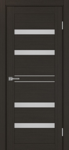 Полотно Турин 561 венге Цвет Венге Размер 800х2000мм Покрытие Экошпон Стекло Матовое