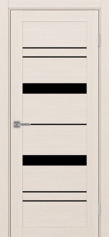 Полотно Турин 562 ясень перламутровый Цвет Ясень перламутр Размер 800х2000мм Покрытие Экошпон Стекло Черное